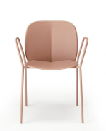 Кресло пластиковое Scab Design Mentha Go Green, карамельный