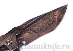 Нож CKF/Rassenti Satori 2.0 SZMEA ONE-OFFфотография - 6
