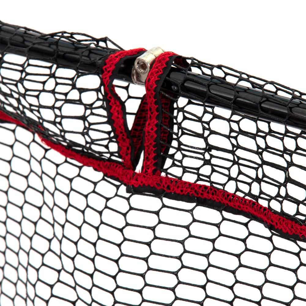 Подсачек складной телескопич. Namazu Pro NoKnot Net PVC, L-160 см, квадр.складной обод 60 см,PVC/20/