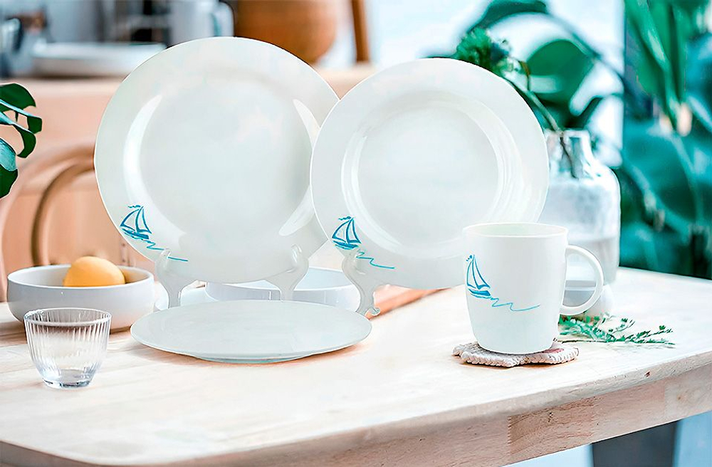 Набор тарелок Sail, 25 см, 6 шт (10269332)