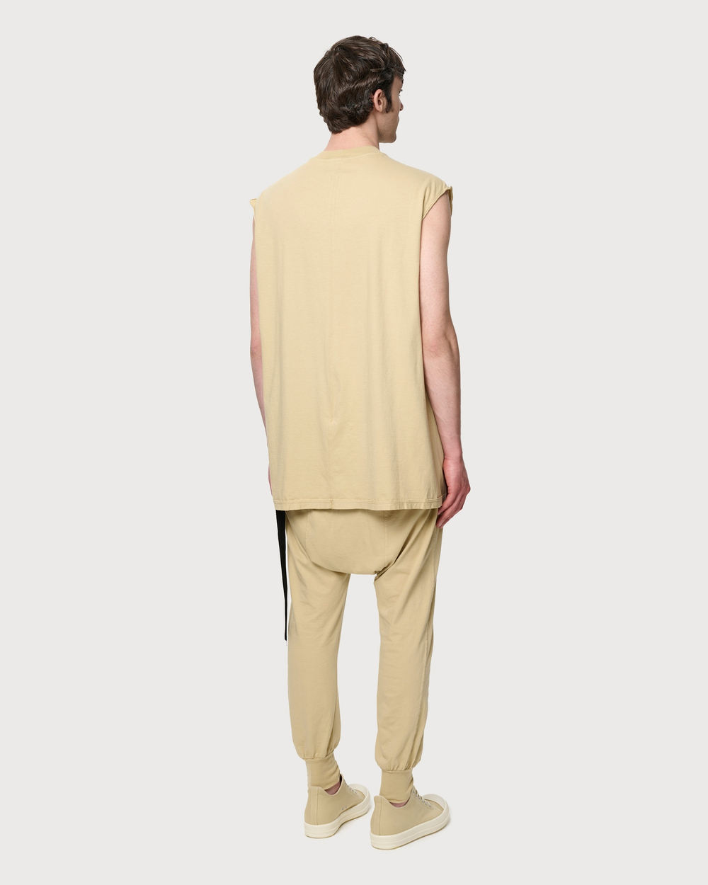 RICK OWENS DRKSHDW ТОП БЕЖЕВЫЙ МУЖСКОЙ HOLLYWOOD TARP