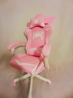 Геймерское кресло Pink Love. Розового цвета