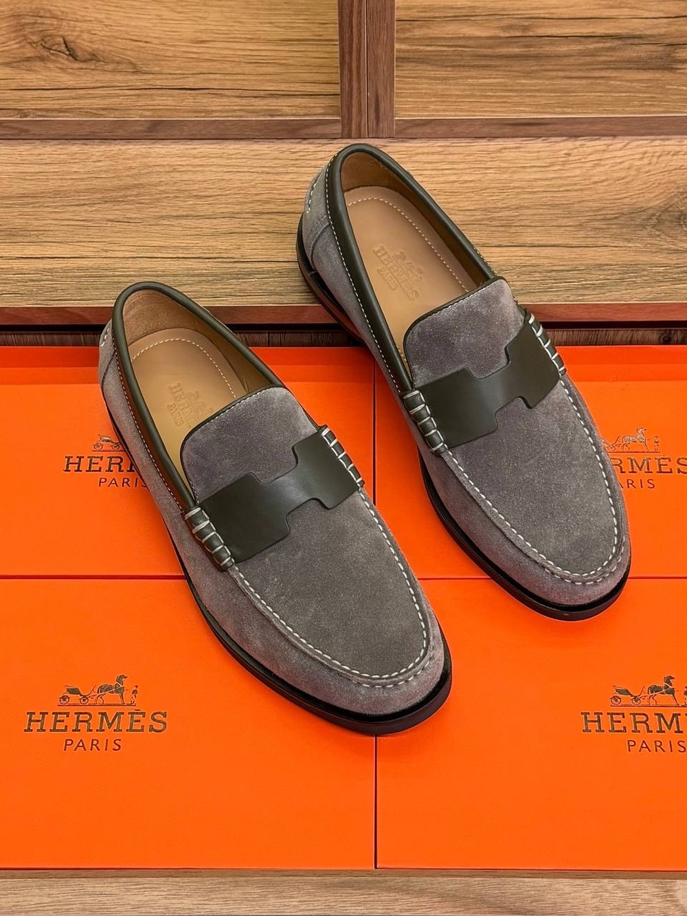 Лоферы Hermes Kennedy