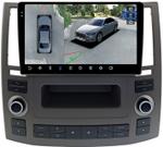 Магнитола для Infiniti FX35, FX45 S50 2006-2008 - FarCar BX9-360-9685 монитор 9.5" 2K QLED на Android 13, Быстрая, CarPlay, 4G SIM-слот, 4 камеры в комплекте