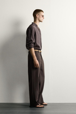 РУБАШКА СВОБОДНОГО КРОЯ JACQUARD — ZARA