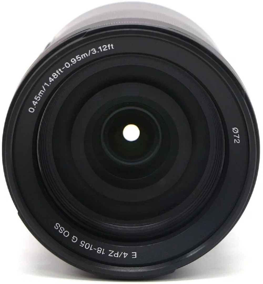 Sony 18-105mm f/4 G OSS PZ E (SELP18105G, байонет Sony E, автоматическая фокусировка, стабилизация изображения