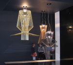 Pendant design lamp  Allegretto Vivace by Foscarini (Gold)