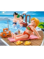 Набор Бассейн с горкой Playmobil 4858