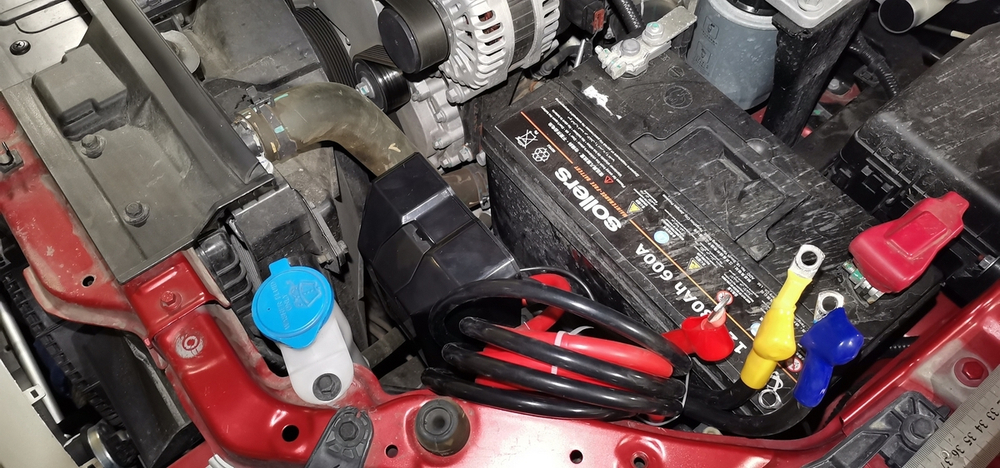 Площадка под лебёдку в штатный бампер JAC T6, SOLLERS ST6 РИФ