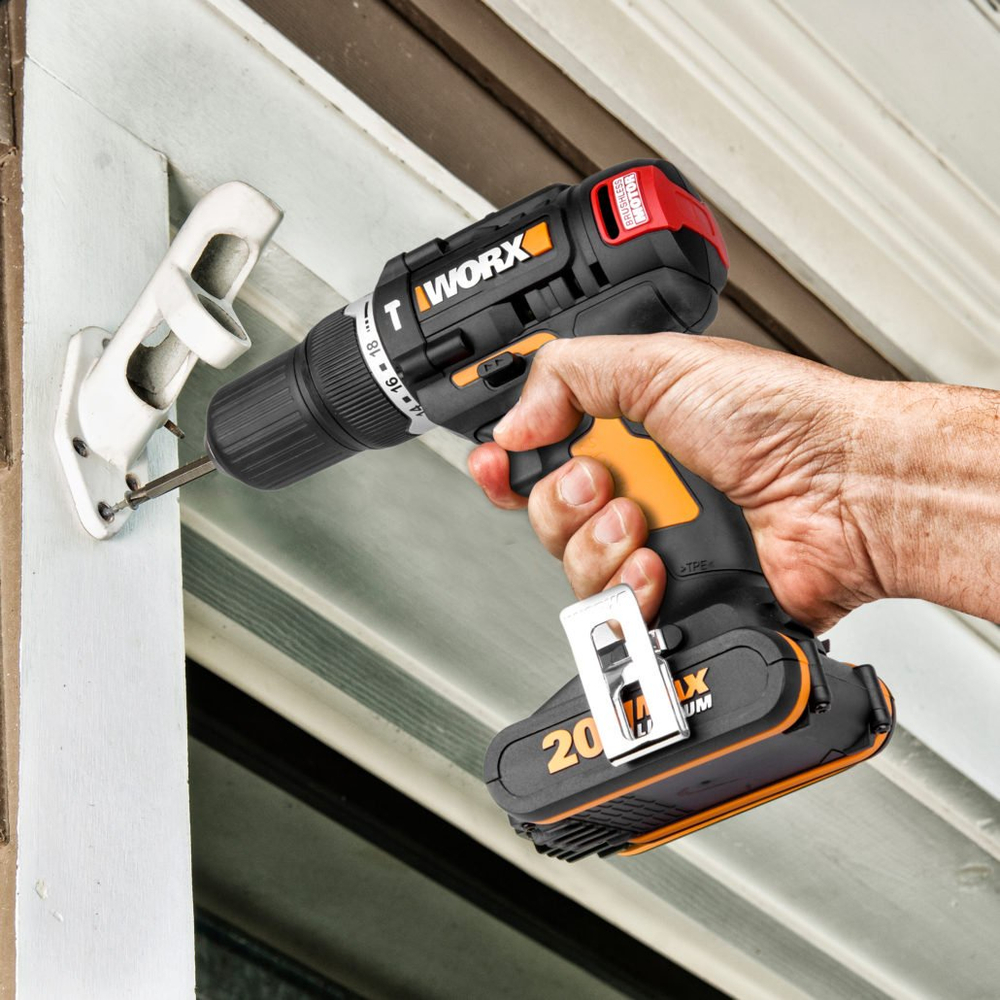 Дрель-шуруповерт ударная аккумуляторная WORX WX367.3