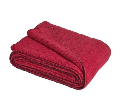 Покрывало ARTESIA FRAMBOISE 240Х260 100% Blanc des Vosges 240x260 Розовый