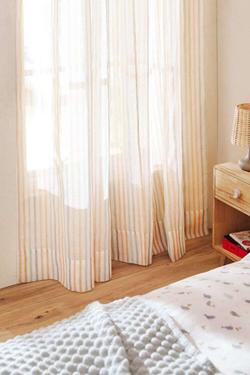 ZARA HOME ЗАНАВЕСКА В РАЗНОЦВЕТНУЮ ПОЛОСКУ, РАЗНОЦВЕТНЫЙ