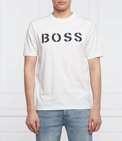 футболка tetry BOSS ORANGE - белый(50465250)