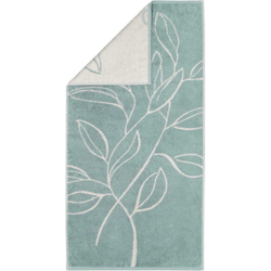 Полотенце 70х140 Cawo Atelier Floral 6239 47 голубое