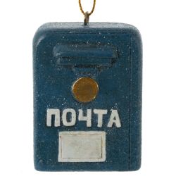 GAEM Фигурка декоративная подвесная "Почтовый ящик", L4 W2,5 H6 см