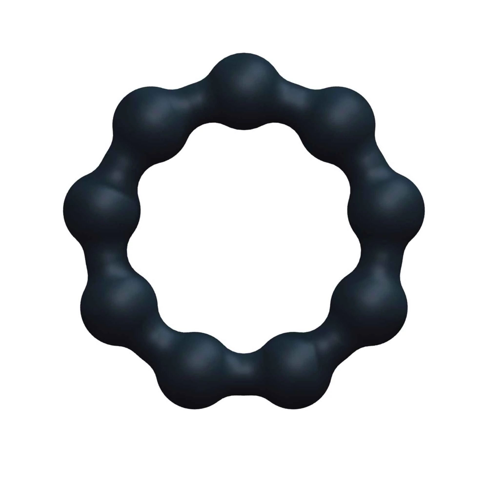 Темно-серое эрекционное кольцо Maximize Ring (Цвет: черный)