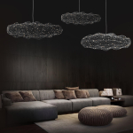 Подвесной светодиодный светильник Loft It Cloud 10247/350 Silver