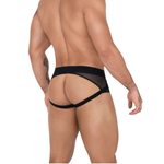 Черные мужские трусы-джоки Caspian Jockstrap (Размер: M) (Цвет: черный)