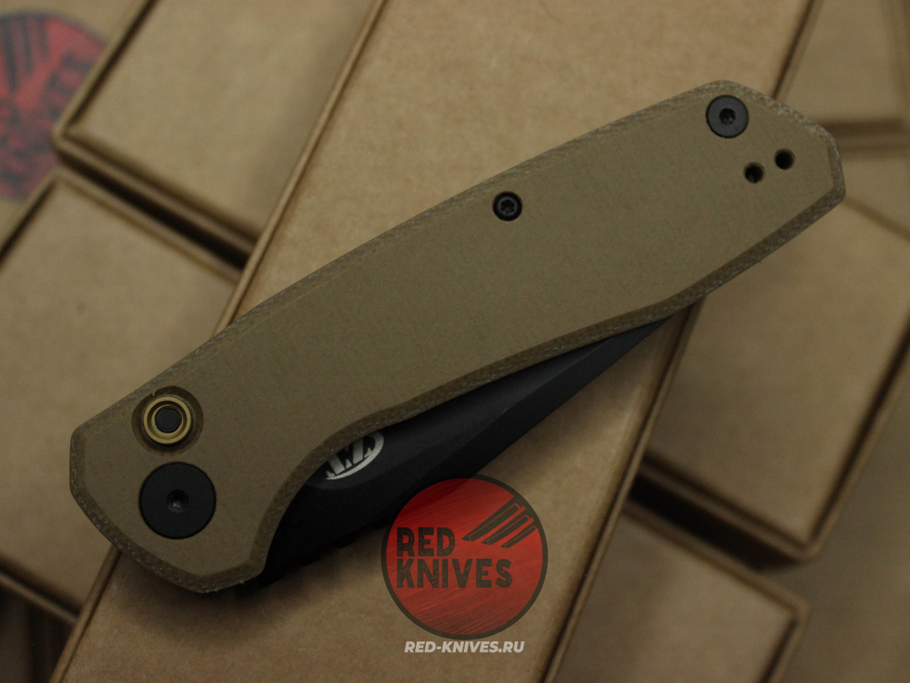 Нож Zero Tolerance 0512 AUTO - накладка микарта, черный клинок