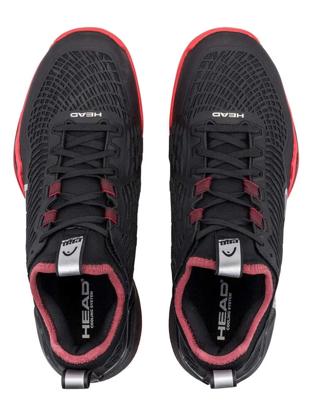 Теннисные кроссовки Head Endure Pro Clay - black/red