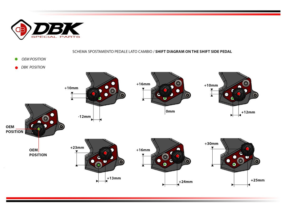 PRV201 DBK ADJUSTABLE REARSETS (P V2 2025)