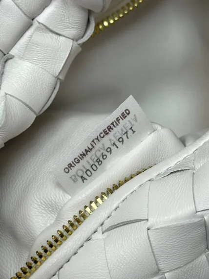 Сумка Bottega Veneta Mini Jodie белый