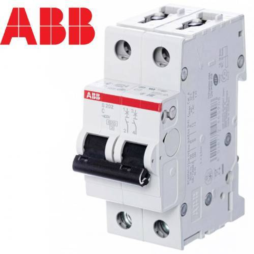 Автоматический выключатель ABB S202L C50