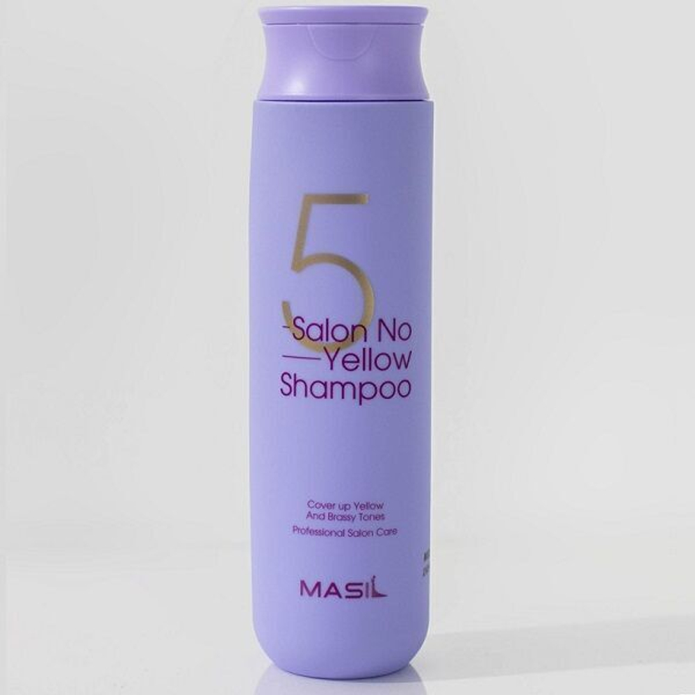 Шампунь от желтизны волос Masil 5 Salon No Yellow Shampoo, 300мл