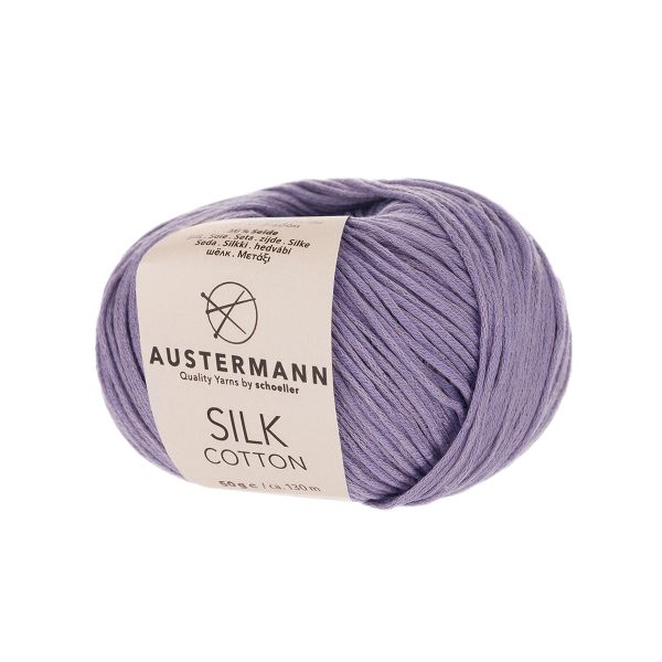 Пряжа Austermann (Аустерманн) Silk Cotton / уп.10 мот. по 50 г, 130 м, 2306-5