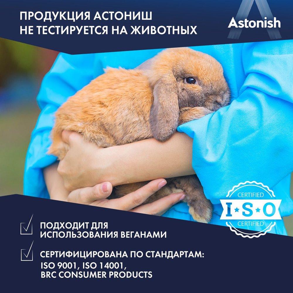 Astonish Универсальный очиститель для кухни Рубиновый грейпфрут 750 мл