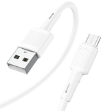 Кабель HOCO X83 USB-microUSB 2.4A 1м PVC Black
