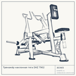 Тренажёр наклонная тяга DHZ T902 — от 180 000 ₽