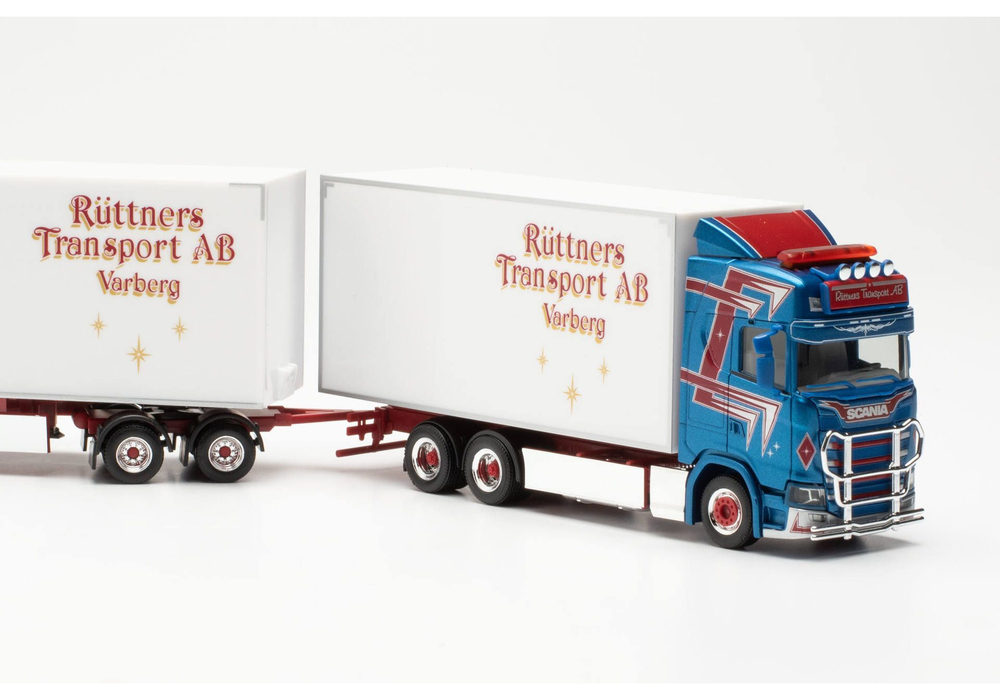 Грузовик Scania CS 20 HD Schwedenkombi "Rüttners" (Швеция/Варберг)