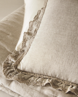 наволочка декоративная из льна Zara Home, фото 7