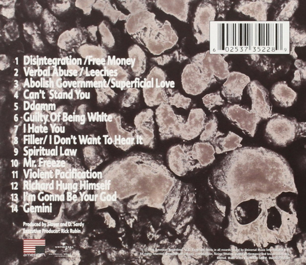 Slayer / Undisputed Attitude (CD)