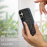 Дизайнерский чехол для SAMSUNG S24 ULTRA с поддержкой беспроводной зарядки
