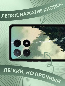 Чехол Xiaomi Poco X6 Pro с принтом
