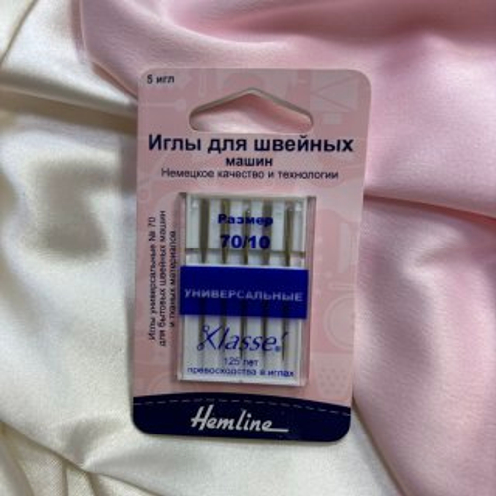 Иглы для швейных машин универсальные HEMLINE