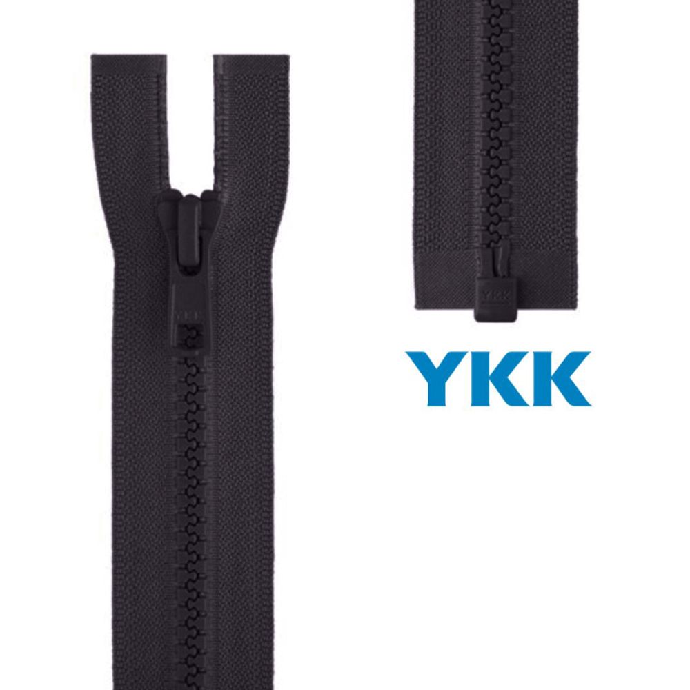 Молния трактор YKK Т3 (3 мм) 1 зам., разъем., 50 см, цв. 867 т.т.фиолетовый, уп.10 шт