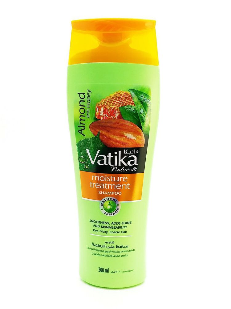 Шампунь увлажняющий Dabur Vatika Миндаль и мед 200 мл