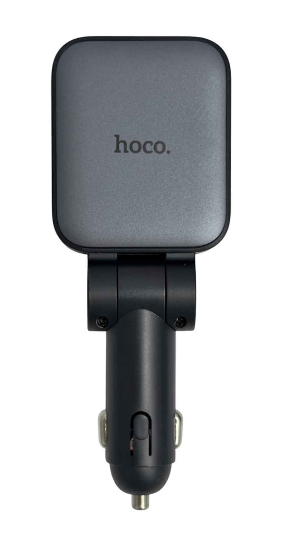 Автомобильное заряд. устр. Hoco Z67 с шнуром Type-C(75см) 1USB/1USB-C QC3.0 2.4A 45W/60W черное