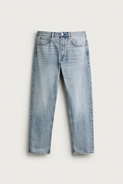 ZARA ДЖИНСЫ REGULAR FIT, СИНИЙ