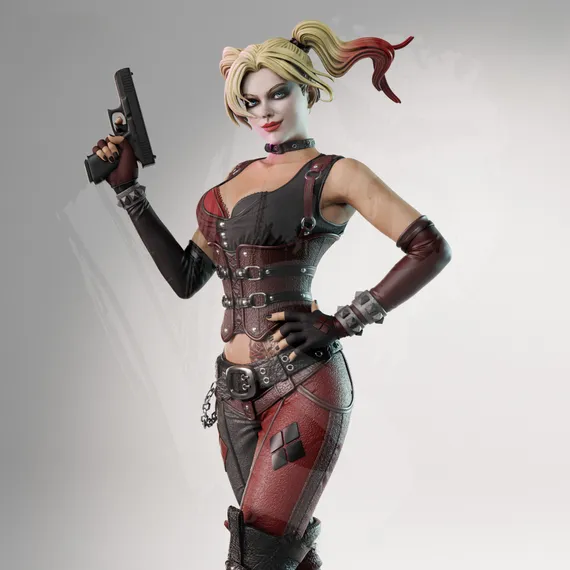 Harley Quinn Arkham City - DC Comics