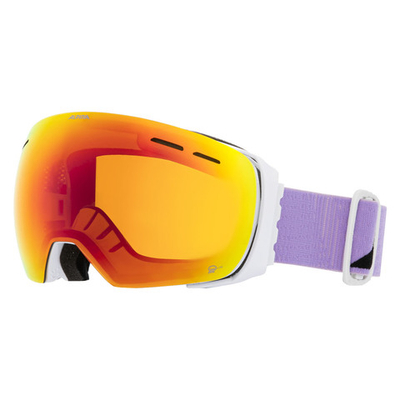 Очки горнолыжные ALPINA Granby Q-Lite White-Lilac Matt/Q-Lite Rainbow S2 (б/р)