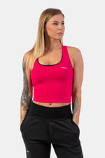 Майка SPORTY SLIM-FIT CROP TANK TOP 422 Розовая