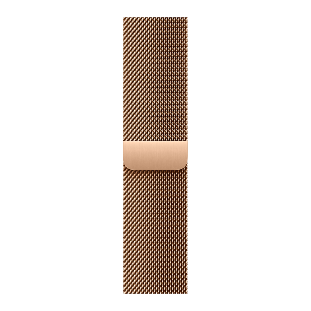 Умные часы Apple Watch Series 10 GPS + Cellular, 42mm, Gold Titanium Case with Milanese Loop, Gold