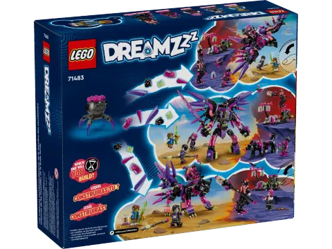 Конструктор LEGO DREAMZzz 71483 Кошмарные создания, которых никогда не было у ведьмы