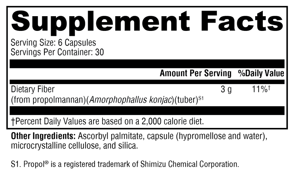 OptiFiber® Lean 180 Capsules