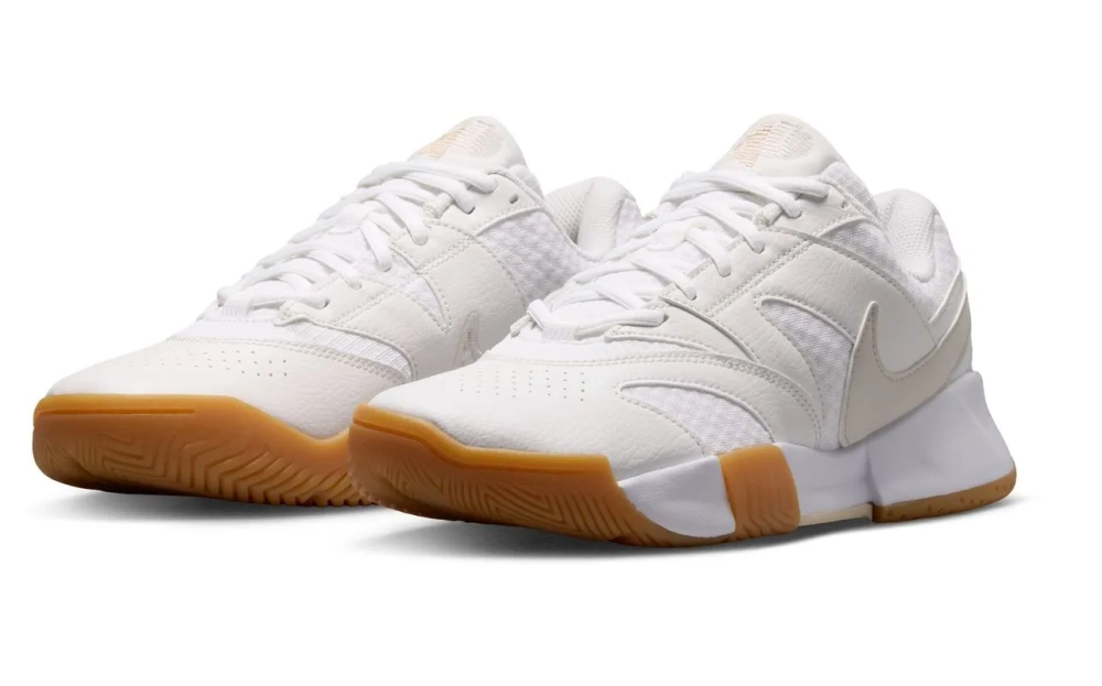 Женские теннисные кроссовки Nike Court Lite 4 - white/lt orewood/summit white/linien