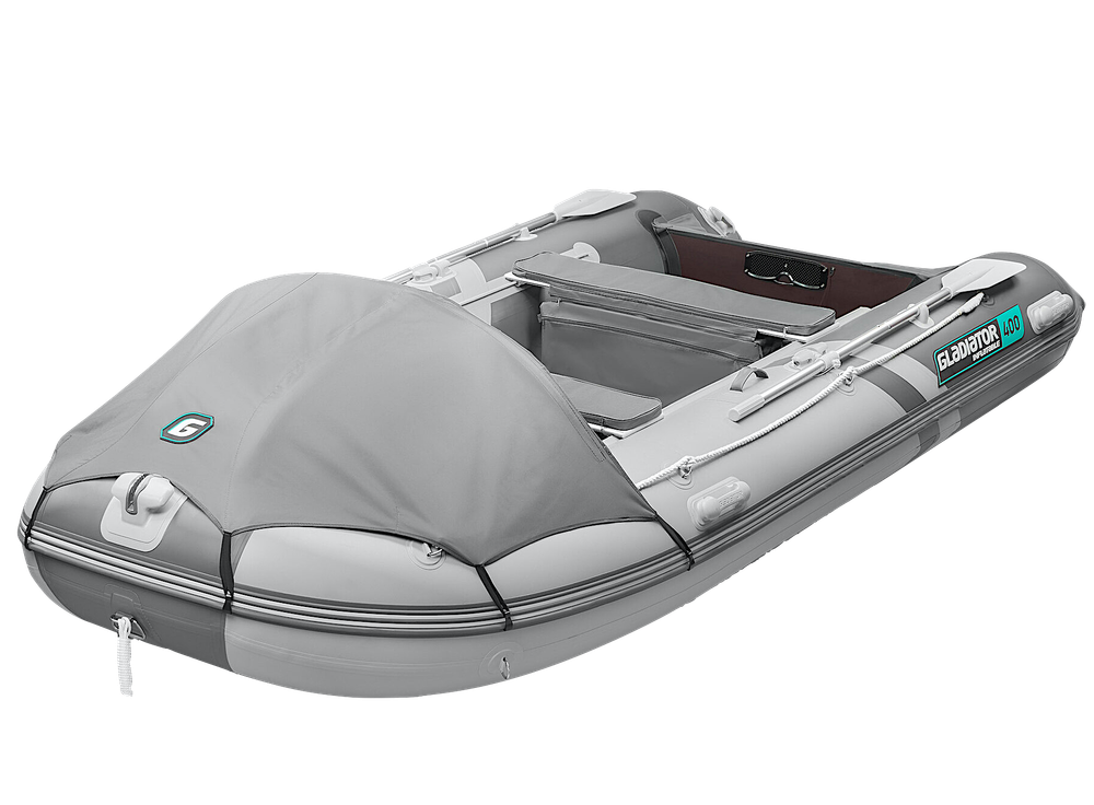 Лодка ПВХ Gladiator Active C400AL с алюминиевым полом -